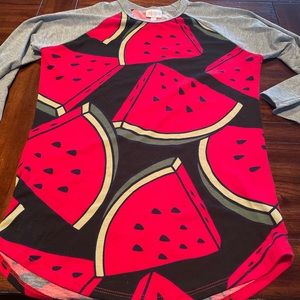 Lularoe Randy with watermelons!!
